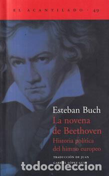 Libros: La novena de Beethoven - Esteban Buch - Foto 1