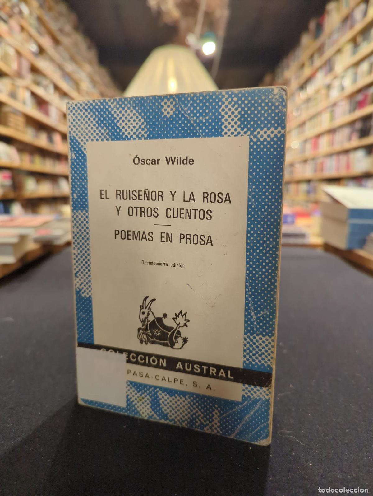Libros: El ruise&ntilde;or y la rosa y otros cuentos. Poemas en prosa - Oscar Wilde