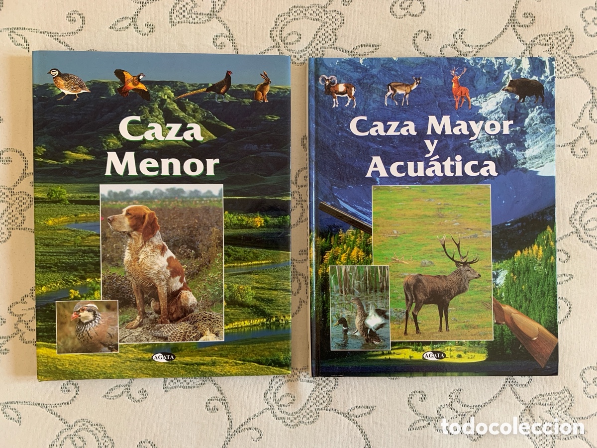Libros: Caza Mayor y Acu&aacute;tica, Caza Menor