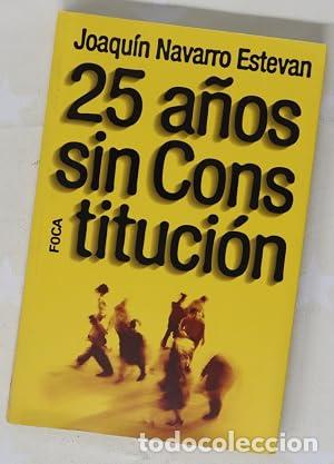Livros em segunda m&atilde;o: 25 a&ntilde;os sin constituci&oacute;n