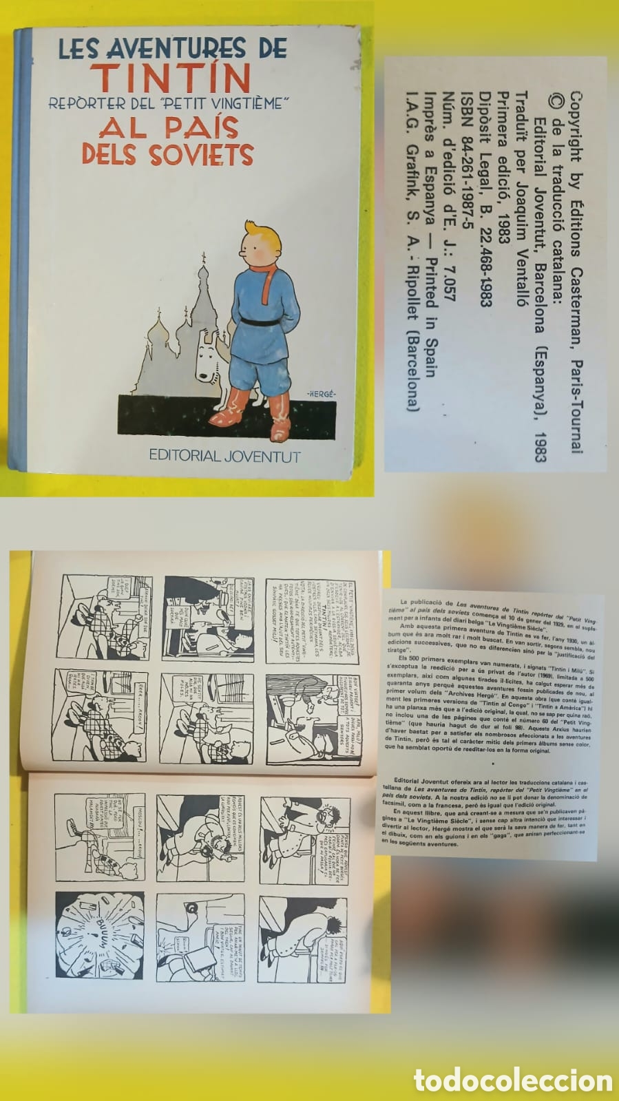 Libros: LES AVENTURES DE TINTIN REPORTER DEL &rdquo;PETIT VINGTI&Egrave;ME&rdquo;
