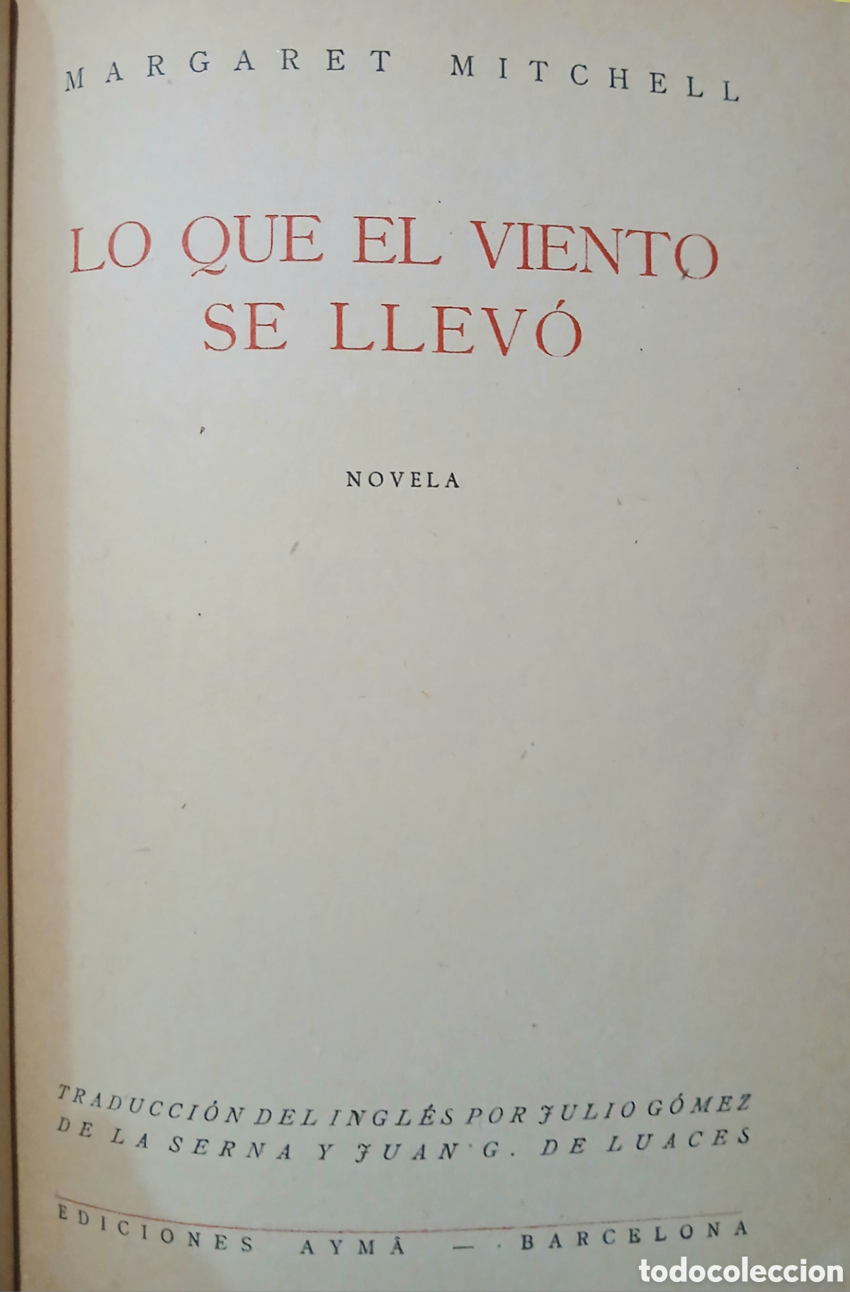 Libros: Lo que el viento se llev&oacute; - Foto 5
