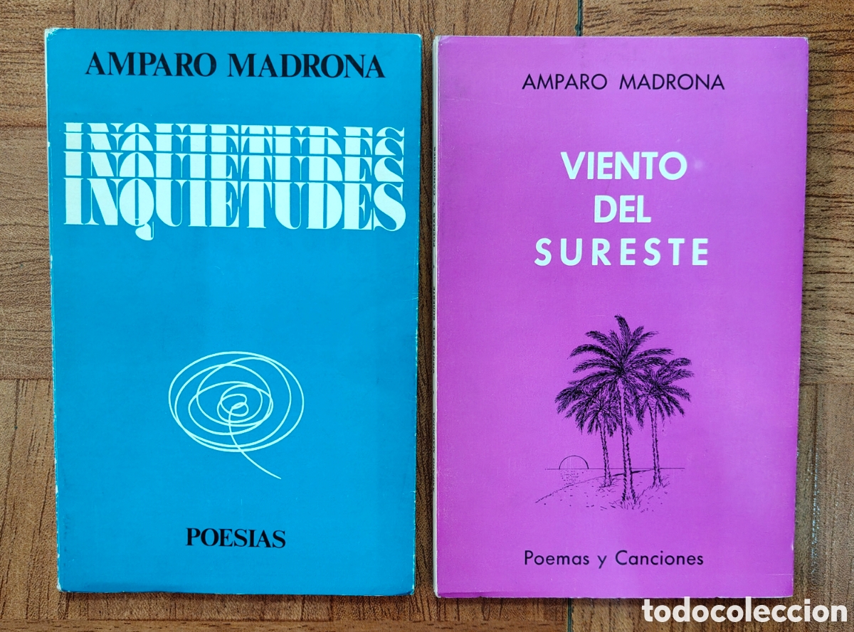 Libri di seconda mano: Inquietudes / Viento del Sureste � Poes&iacute;as � Canciones - Amparo Madrona