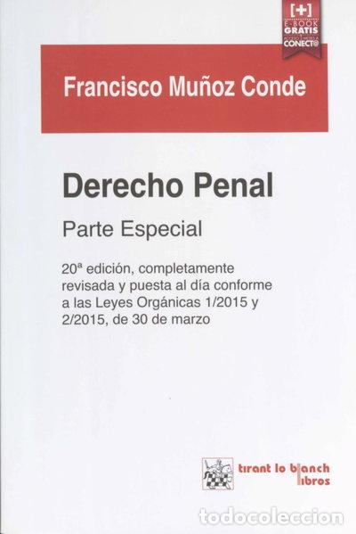 Libros: Derecho Penal Parte Especial- 9788491190585