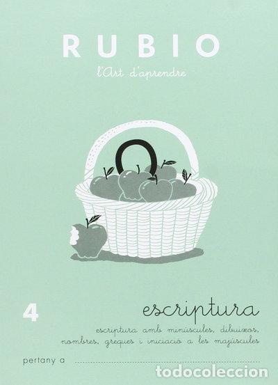 books: Escriptura Rubio 4- 9788489773547