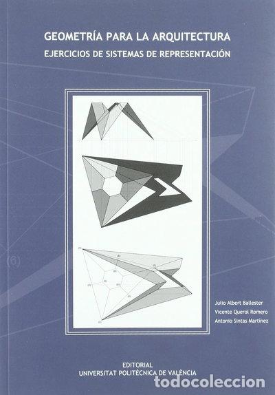 Libros: Geometr&iacute;a para la arquitectura- 9788483636206