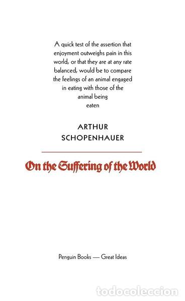 Livres: On the Suffering of the World- 9780141018942