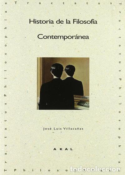 Libros: Historia de la Filosof&iacute;a Contempor&aacute;nea- 9788446007036