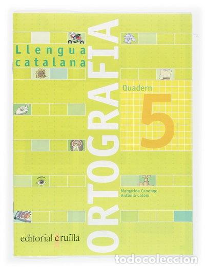 Libros: Quadern ortografia 5. Llengua catalana- 9788466110921