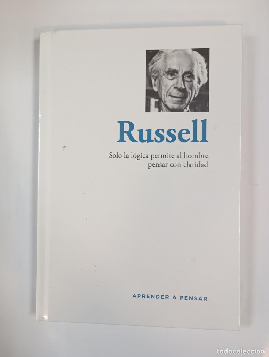 books: SOLO LA L&Oacute;GICA PERMITE AL HOMBRE PENSAR CON CLARIDAD. APRENDER A PENSAR. - BERTRAND RUSSELL. TDK995