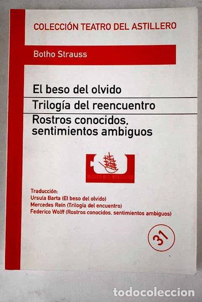 Libros: El beso del olvido- 9788493788100
