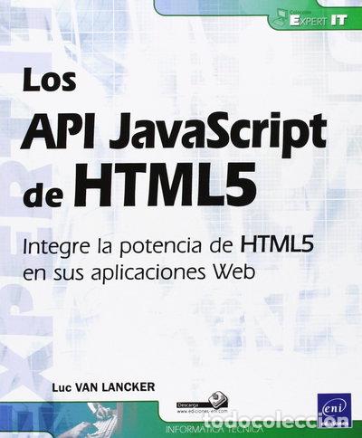 Libros: Los API JavaScript de HTML5- 9782746082908