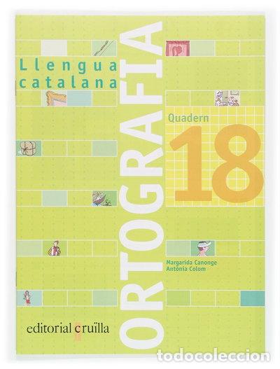 Livros em segunda m&atilde;o: Quadern ortografia 18. Llengua catalana- 9788466111058