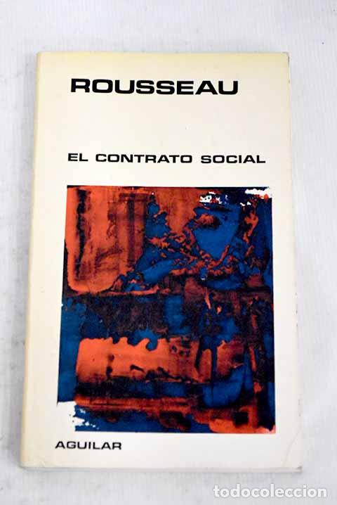 books: El contrato social: Rousseau, Jean-Jacques.- Rousseau, Jean-Jacques