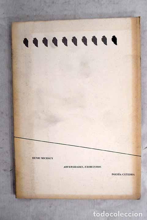 B&uuml;cher: Adversidades, exorcismos.- Michaux, Henri