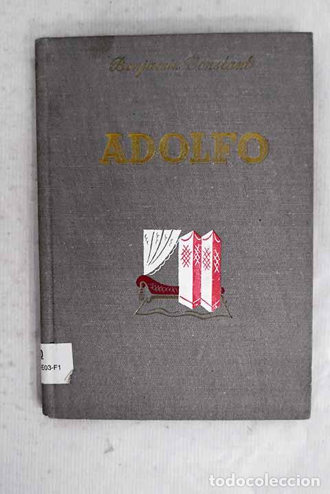 Livros em segunda m&atilde;o: Adolfo: Constant, Benjamin.- Constant, Benjamin