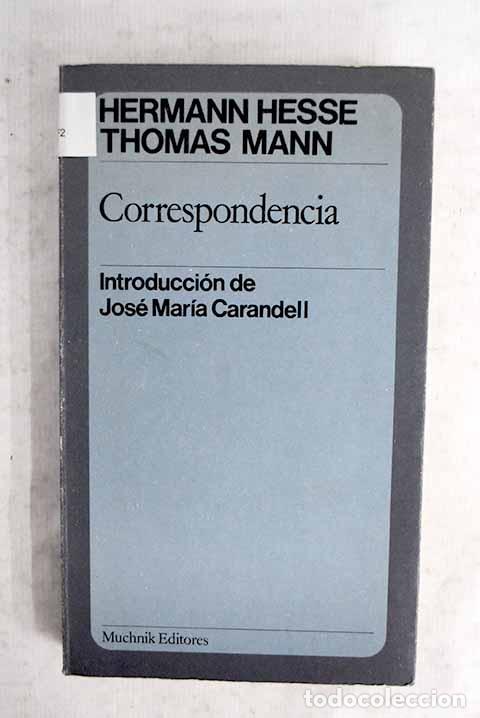 Livros em segunda m&atilde;o: Correspondencia: Hesse, Hermann.- Hesse, Hermann