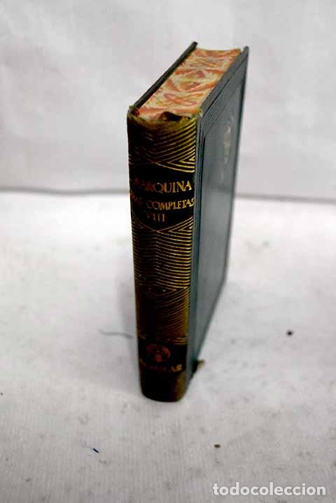 Libros: Obras completas, tomo VIII.- Marquina, Eduardo
