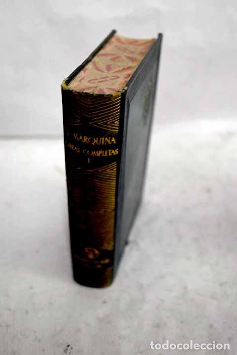 Libros: Obras completas, tomo I.- Marquina, Eduardo