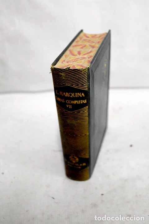 Libros: Obras completas, tomo VII.- Marquina, Eduardo