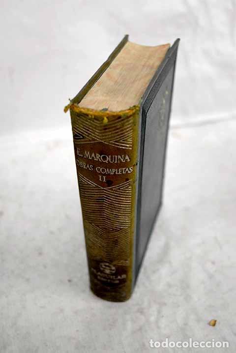 Libros: Obras completas, tomo II.- Marquina, Eduardo