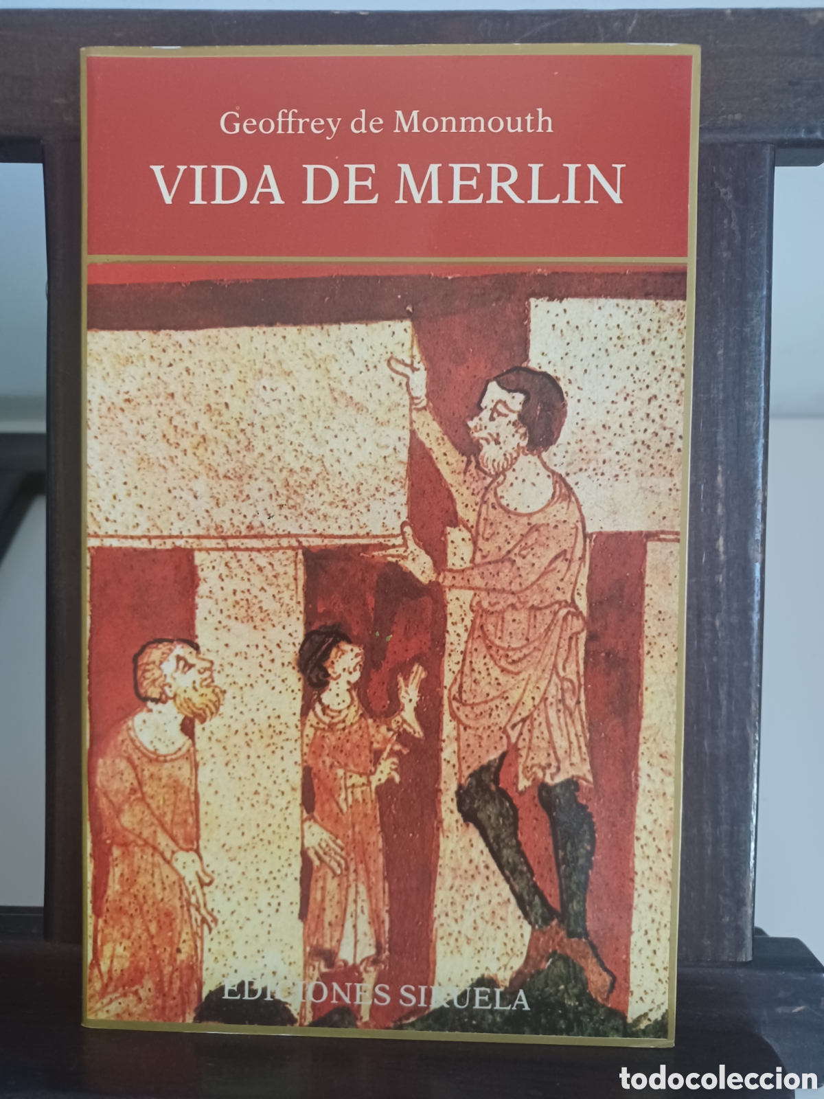 Libros: Vida de Merl&iacute;n/ Geoffrey de Monmouth/ Siruela, 1984