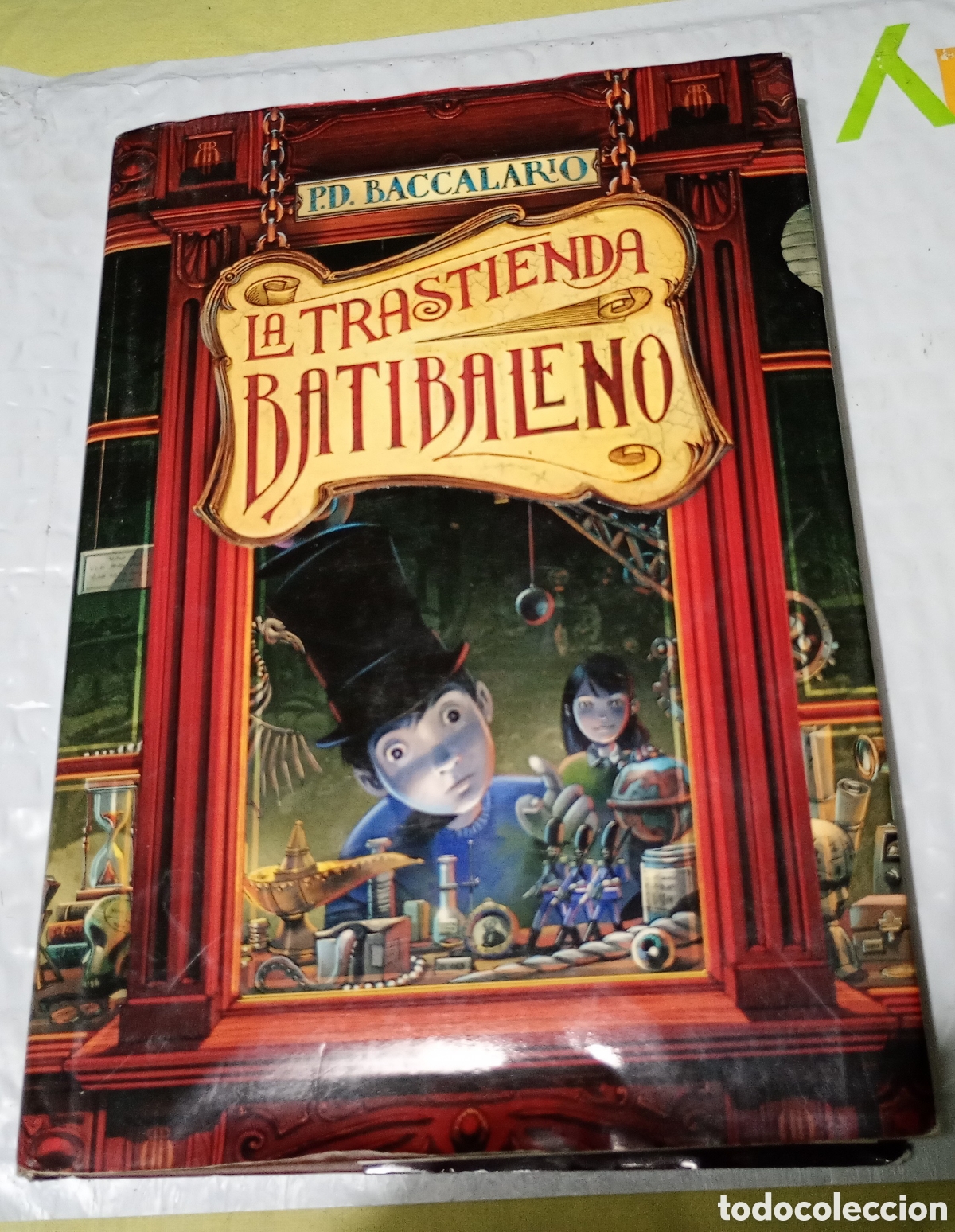 Libros: La trastienda batibaleno P.D. Baccalario