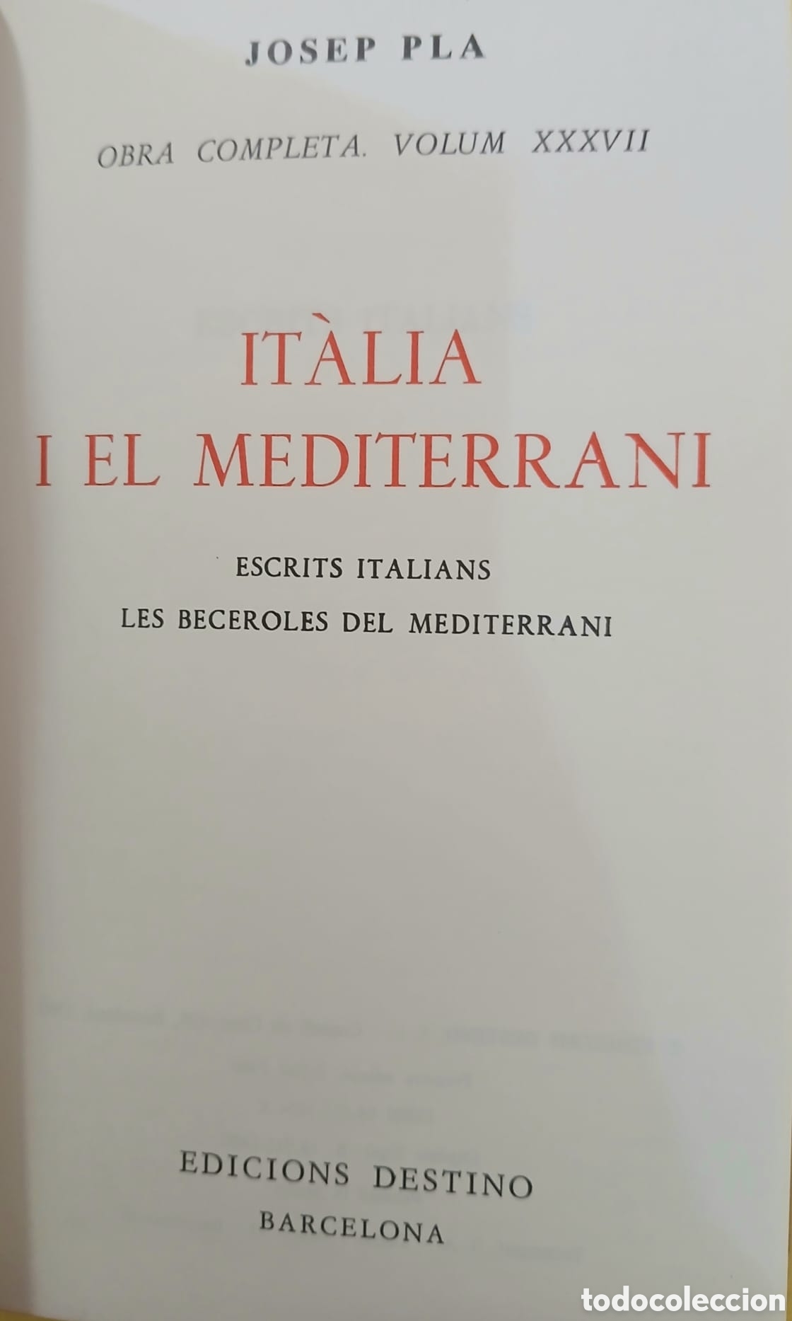 Libros: It&agrave;lia i el mediterrani - Foto 3