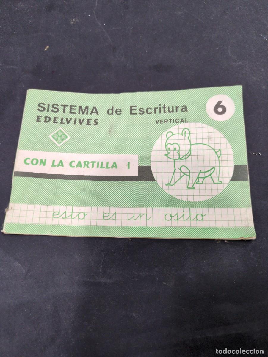 Libros: Sistema de escritura edelvives vertical con la cartilla 1 n 6