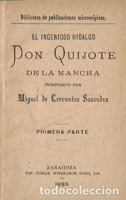Libros: EL INGENIOSO HIDALGO DON QUIJOTE DE LA MANCHA. 4 Tomos. - Cervantes Saavedra. Miguel de,