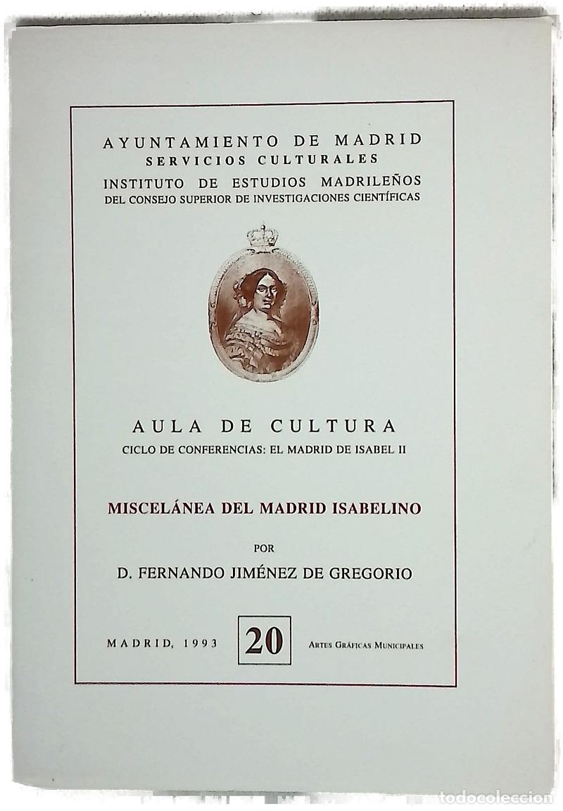 books: Miscel&aacute;nea del Madrid isabelino