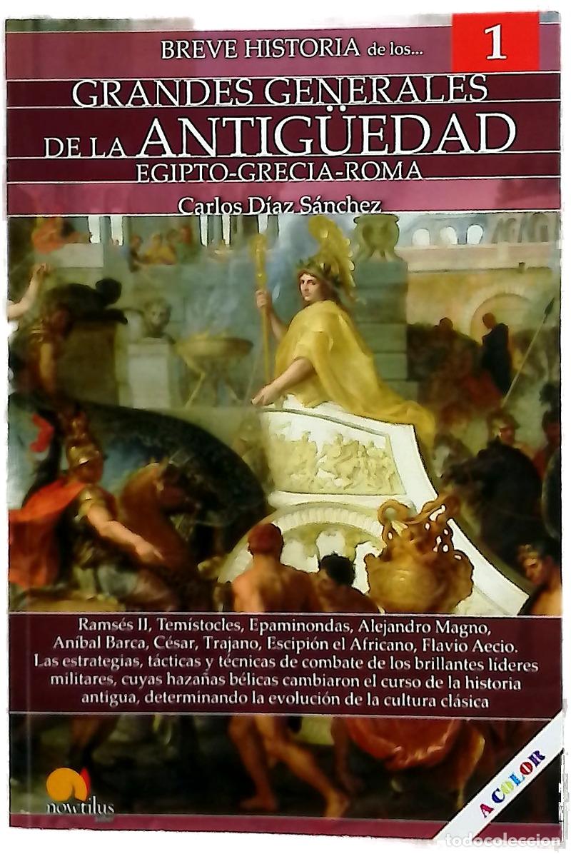 Libros: Breve historia de los grandes generales de la Antig&uuml;edad