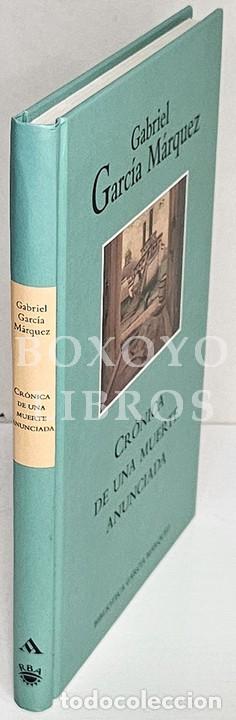 Libros: GARC&Iacute;A M&Aacute;RQUEZ, Gabriel. Cr&oacute;nica de una muerte anunciada