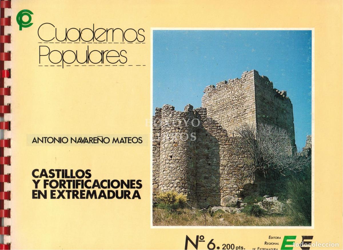 Livres: NAVARE&Ntilde;O MATEOS, Antonio. Castillos y fortificaciones en Extremadura