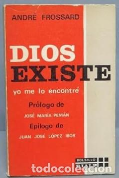 Libros: DIOS EXISTE YO ME LO ENCONTR&Eacute;