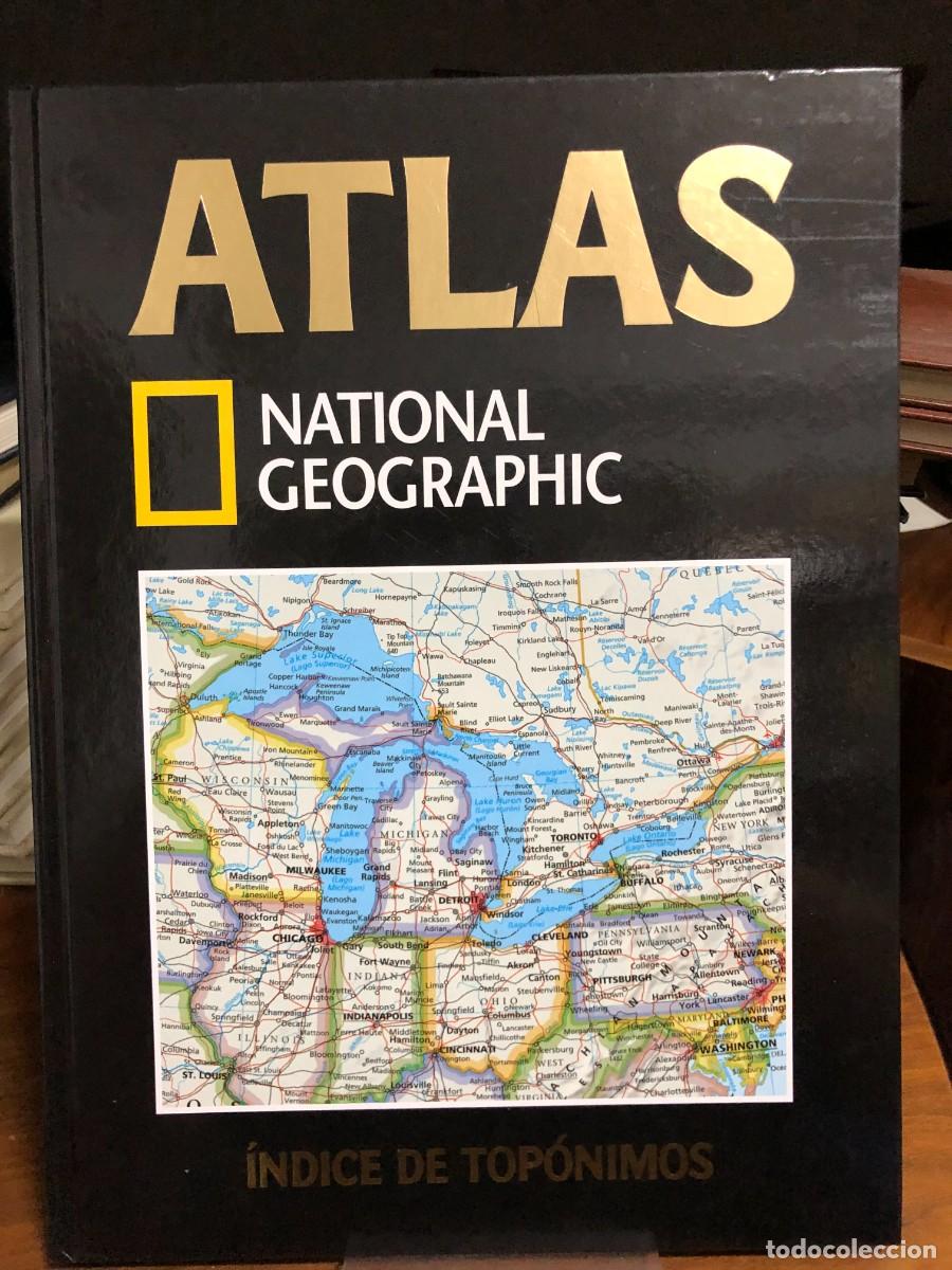 Libros: Atlas National Geographic - &Iacute;ndice de Top&oacute;nimos