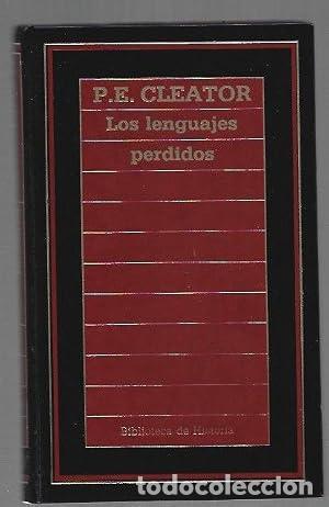 B&uuml;cher: Los lenguajes perdidos - P. E. Cleator.