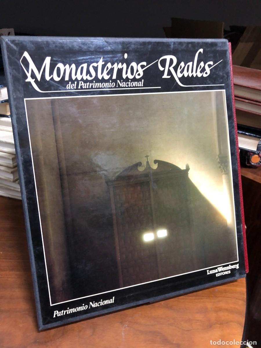 Libros: Monasterios Reales del Patrimonio Nacional (Portada Interior) Luna Wennberg Editores.