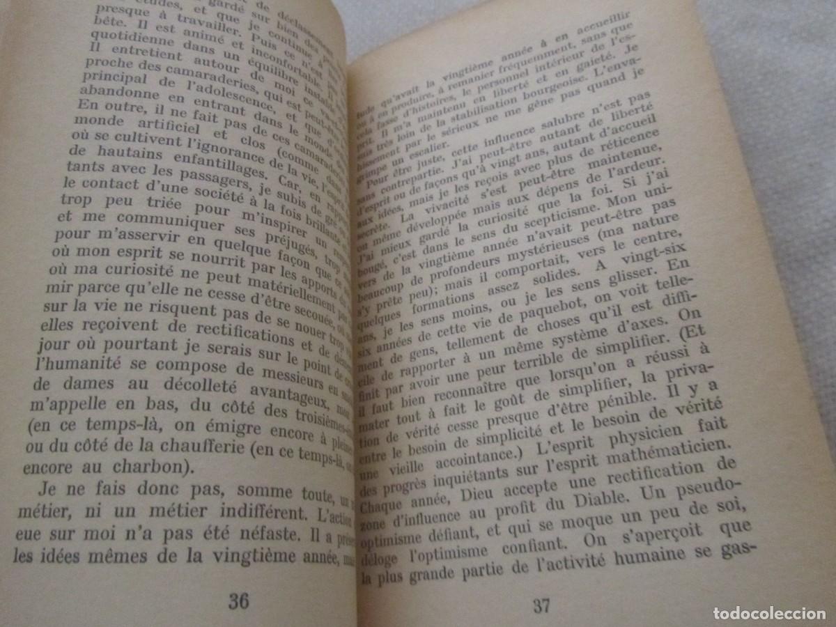 Libros: LE DIEU DES CORPS, LIBRO DE JULES ROMAINS, COLLECTION FOLIO, 1972, EN FRANCES - Foto 5