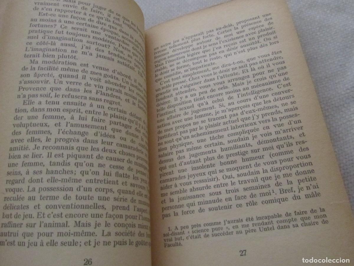 Libros: LE DIEU DES CORPS, LIBRO DE JULES ROMAINS, COLLECTION FOLIO, 1972, EN FRANCES - Foto 6