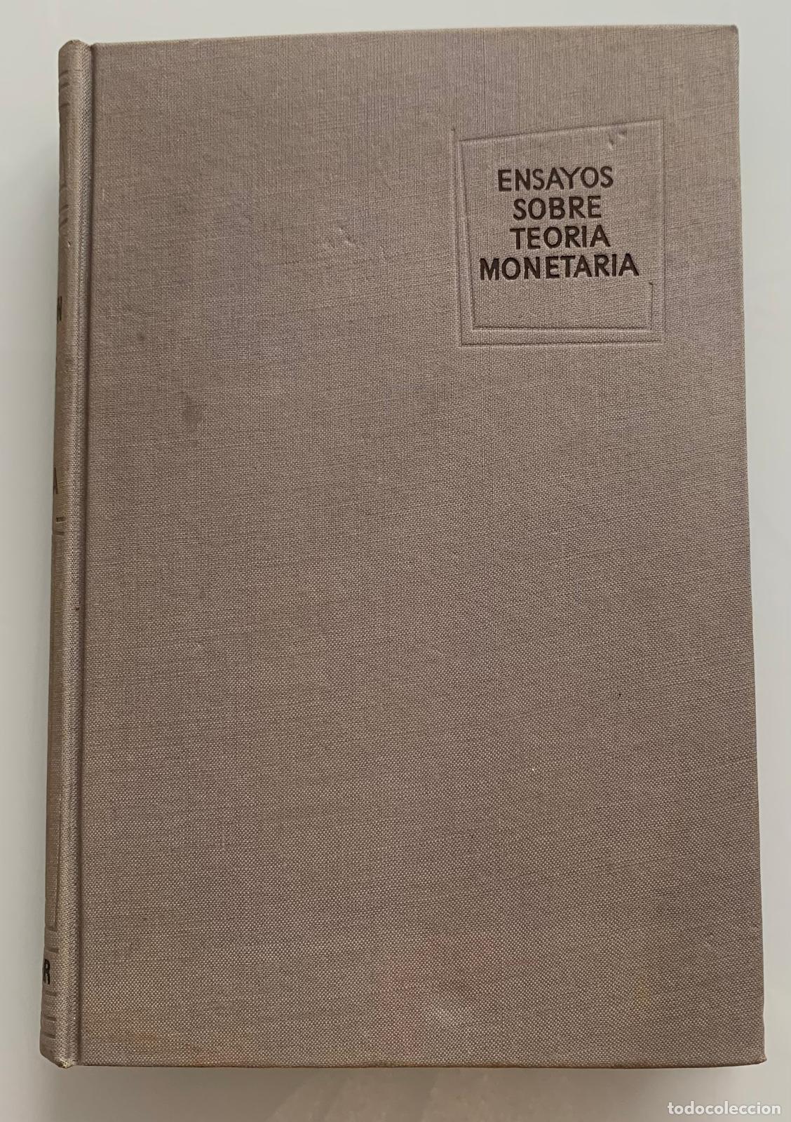 Libri di seconda mano: ENSAYOS SOBRE TEOR&Iacute;A MONETARIA - D. H. Robertson