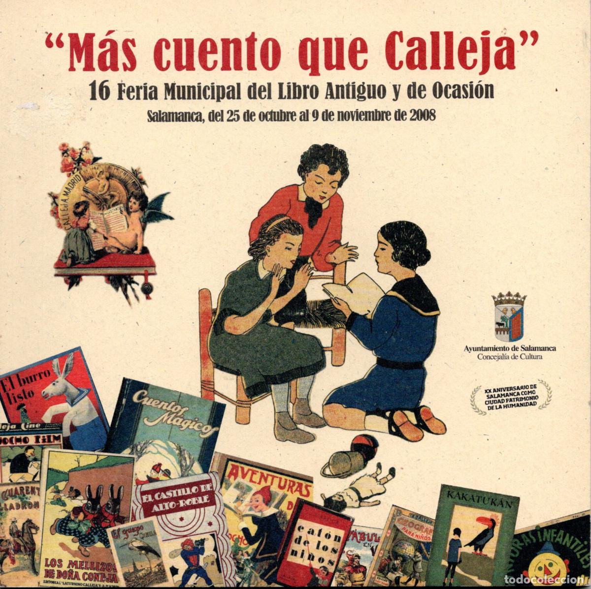 Libros: MAS CUENTO QUE CALLEJA - SALAMANCA