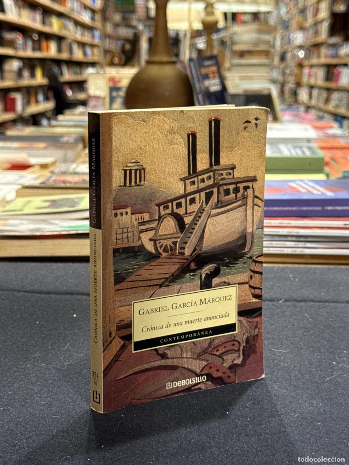 Libros: Cr&oacute;nica de una muerte anunciada - Gabriel Garc&iacute;a M&aacute;rquez