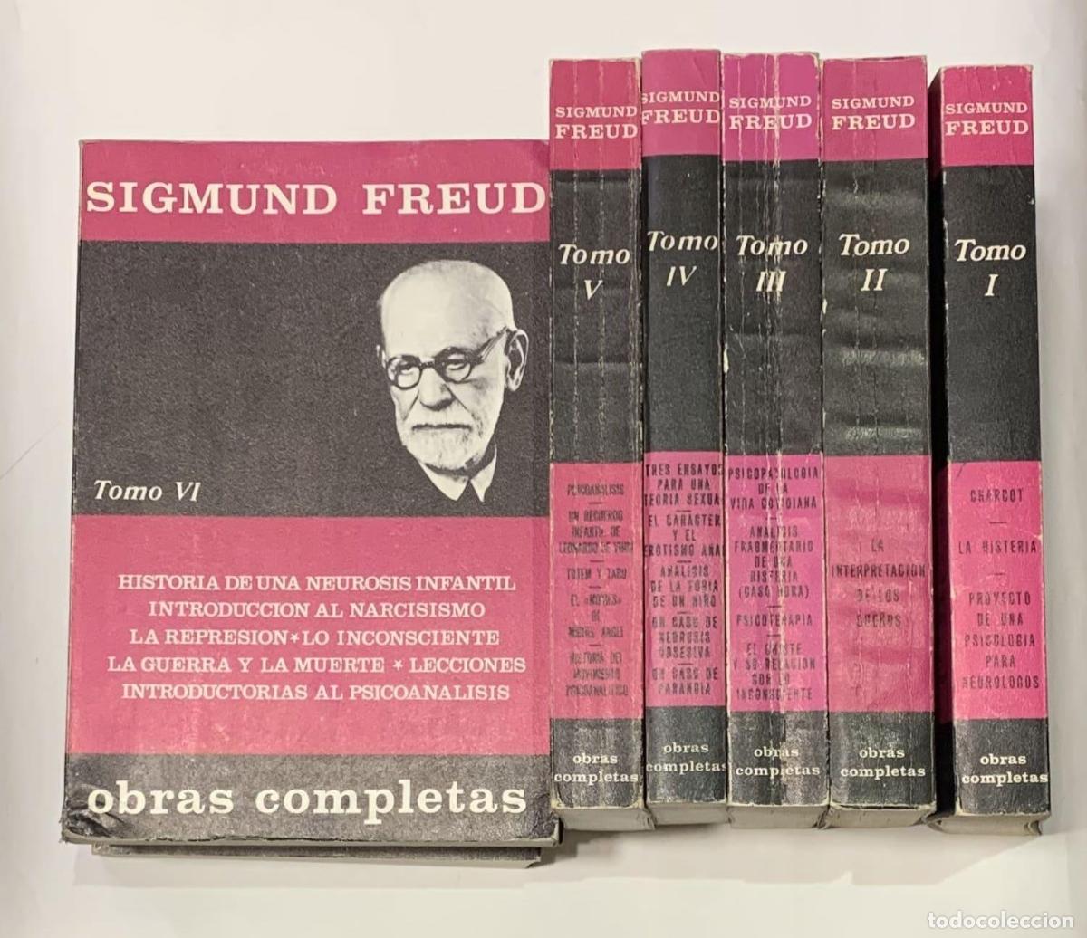 Libros: FREUD, Sigmund. - Obras completas. 9 tomos.
