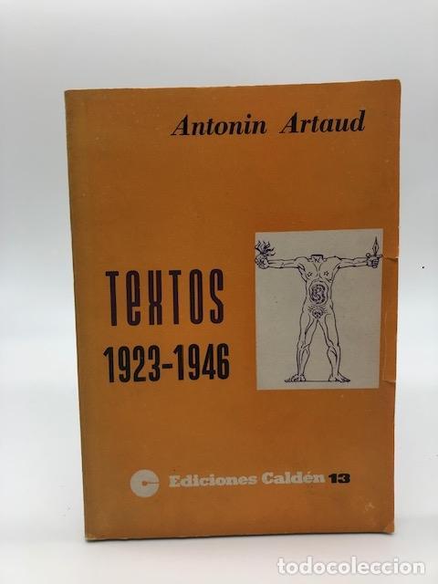 Libros: ARTAUD, Antonin. - Textos. 1923-1946.