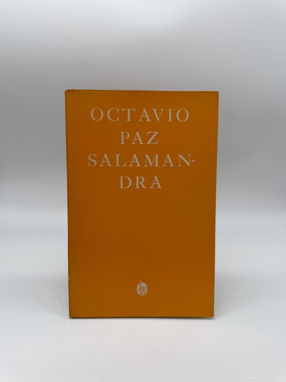 Libros: PAZ, Octavio. - Salamandra.