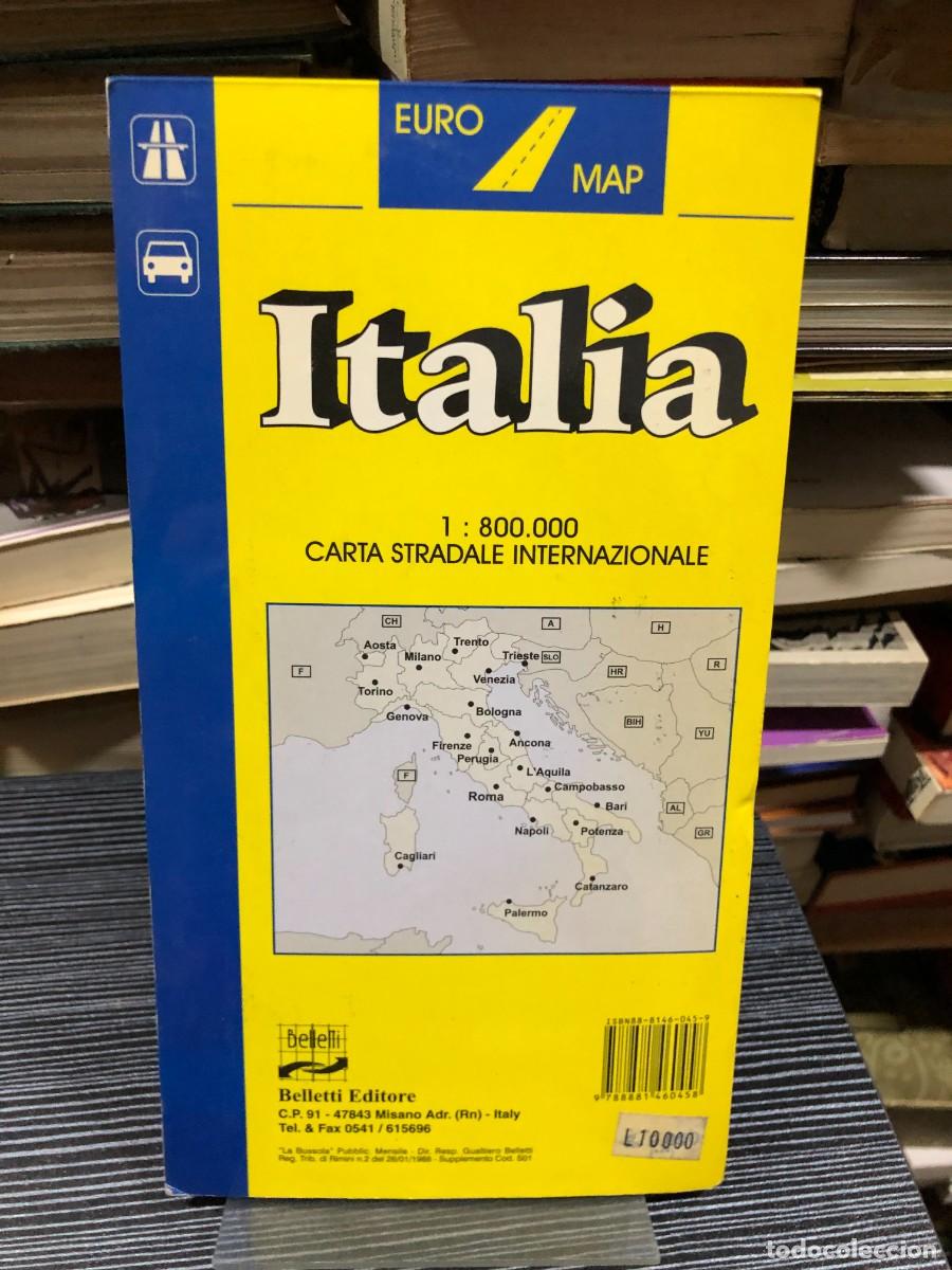 Libros: Italia (1 : 800.000 Carta Stradale Internazionale) Belletti Editore