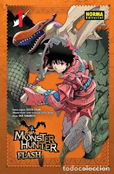 books: Monster Hunter Flash 1- 9788467918908