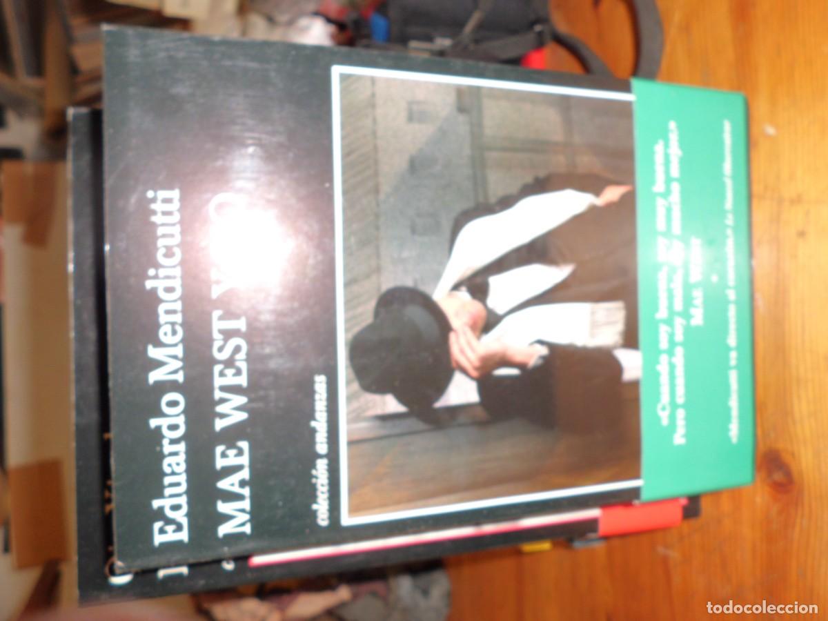 Libros: MAE WEST Y YO EDUARDO MENDICUTTI
