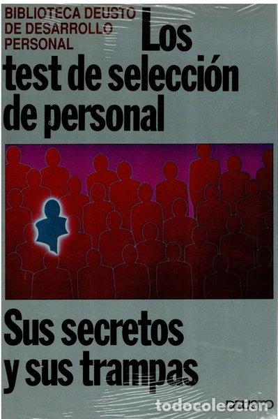 Libros: Los test de selecci&oacute;n de personal- 9788423409822